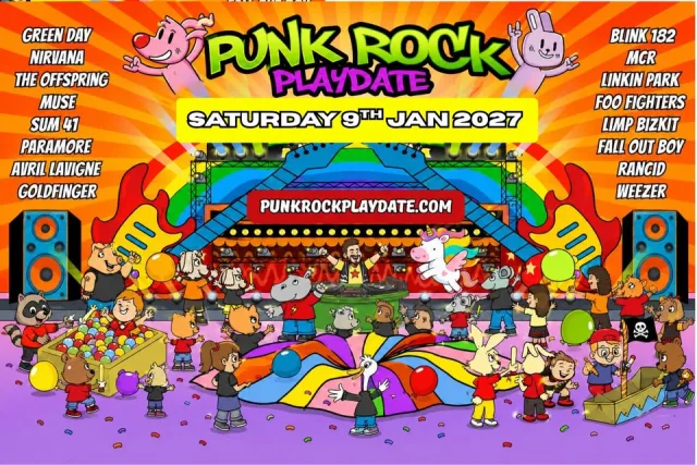Punk Rock Playdate - Sheffield 2027 at THE STEAMWORKS