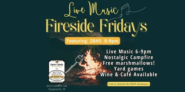 Fireside Friday (live music - 2B40)