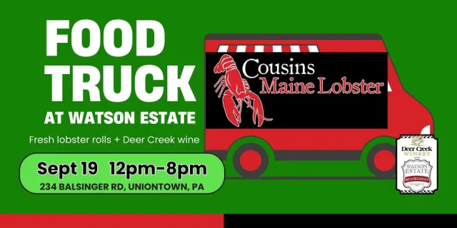 Cousins Maine Lobster Food Truck at Watson Estate