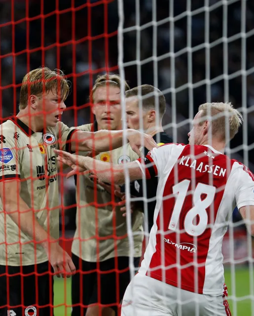 #Ajax is in uitduels nog altijd foutloos, maar leed zaterdag voor de derde keer in korte tijd puntenverlies in eigen huis. Het werd 2-2 tegen Excelsior. Het voelde allemaal heel onnodig. 📸 #ajaexc