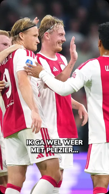 🗣️ | ‘Ik ga weer met plezier naar #Ajax’