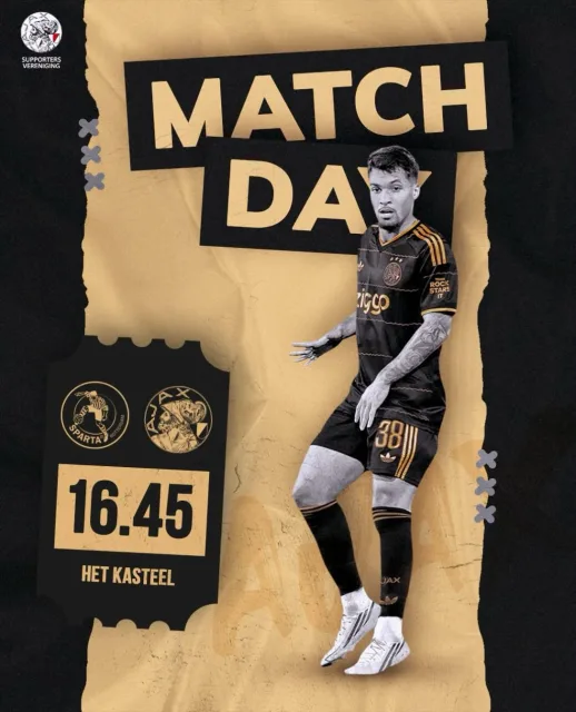 𝗠𝗔𝗧𝗖𝗛𝗗𝗔𝗬 🏰 #ajax #spaaja