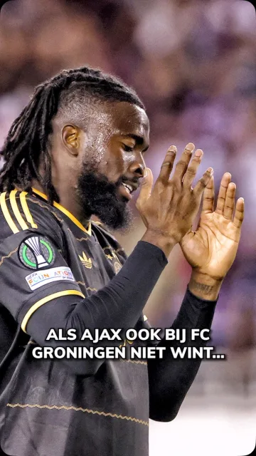 🗣️ | ‘#Ajax heeft geen tijd om er in te groeien.’