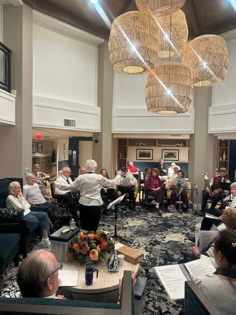 So grateful for today’s beautiful choir performance!