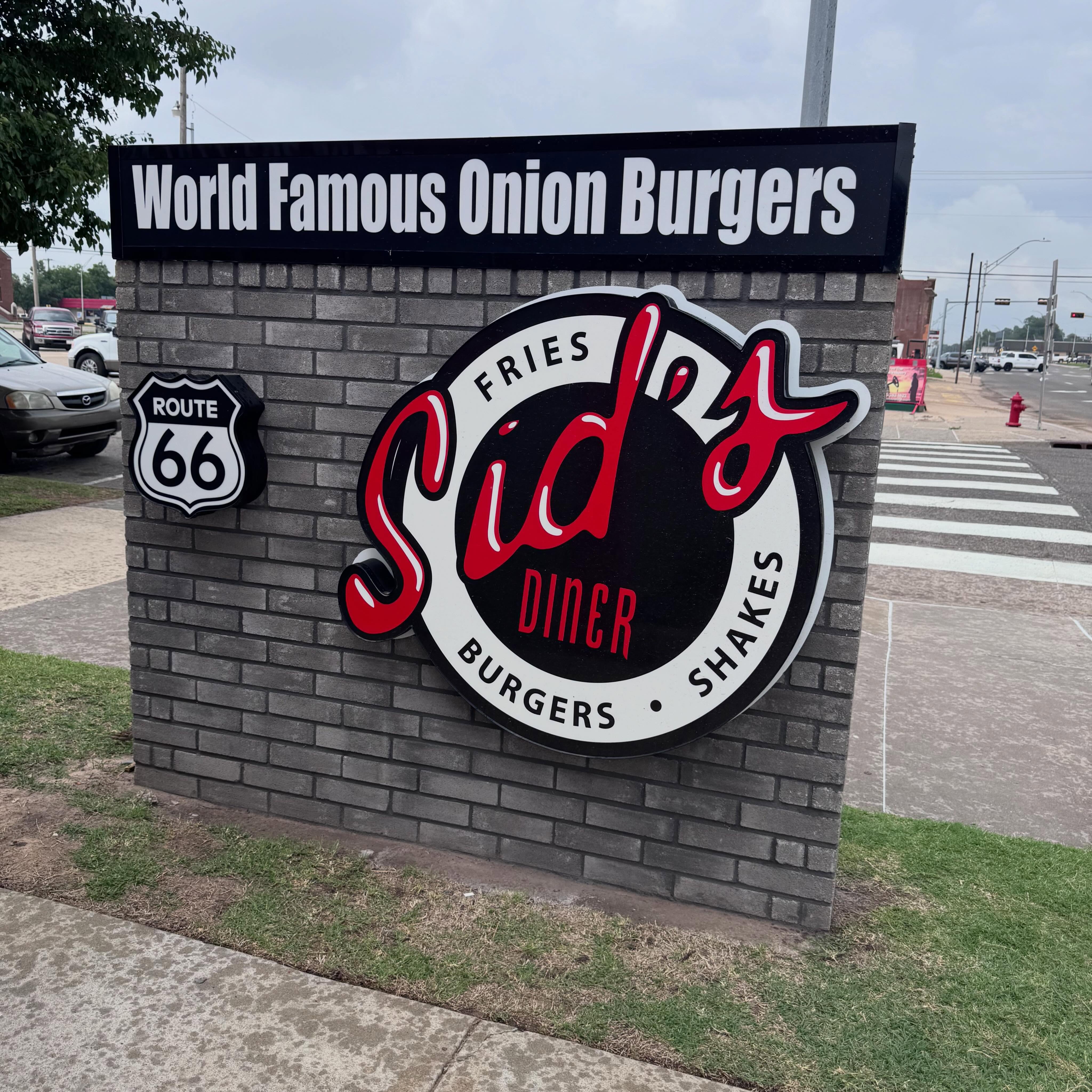 Image 2 of 3: This weekend, our owner Kenny made a stop at the legendary Sid’s Diner in El Reno, Oklahoma, home...