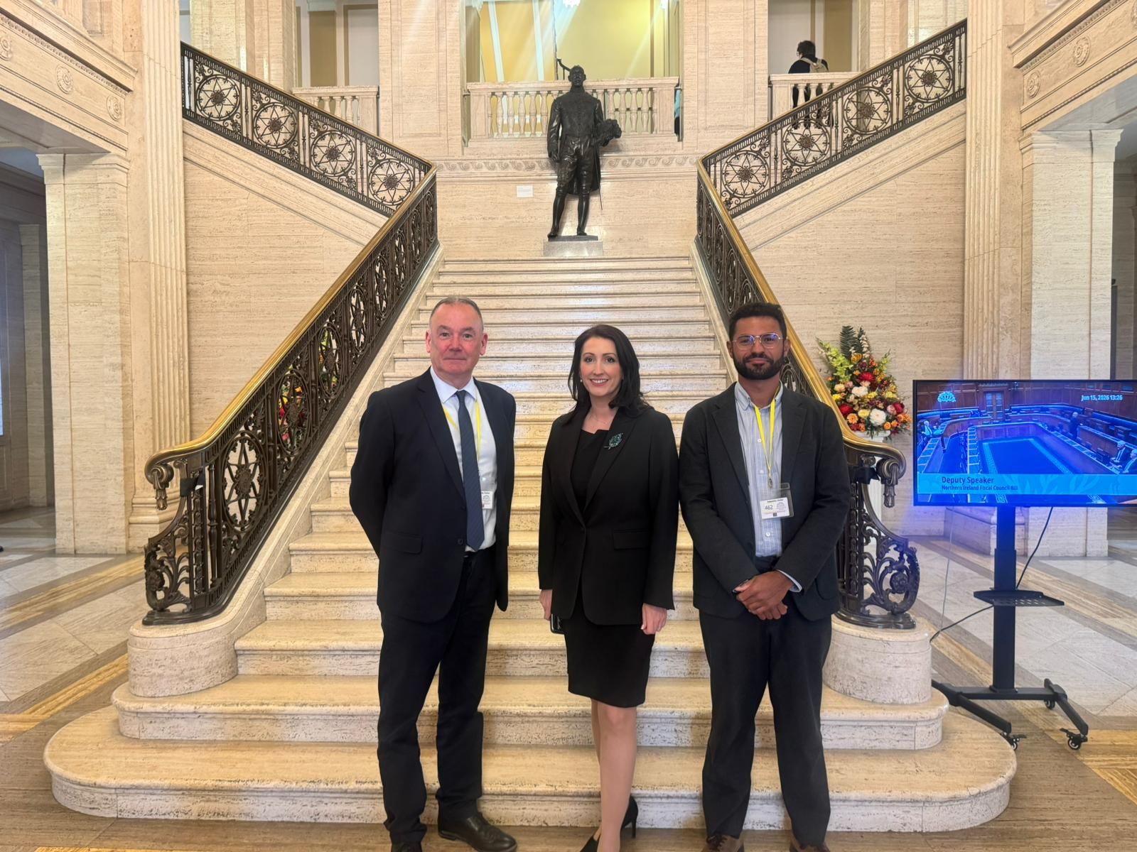 Yesterday, the Commission's secretariat and Co-Chair Jon Cruddas held a roundtable in Belfast with m
